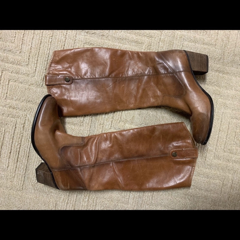 Vince Camuto Kolton Boots - Cognac Size 8.5M